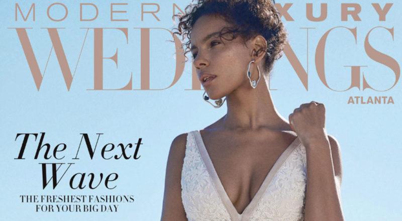 Modern Luxury Weddings ATL winter/spring 2019 cover