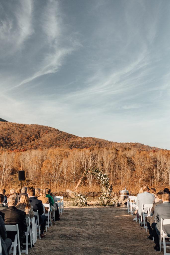 Ceremony at Yonah Mountain Vineyard