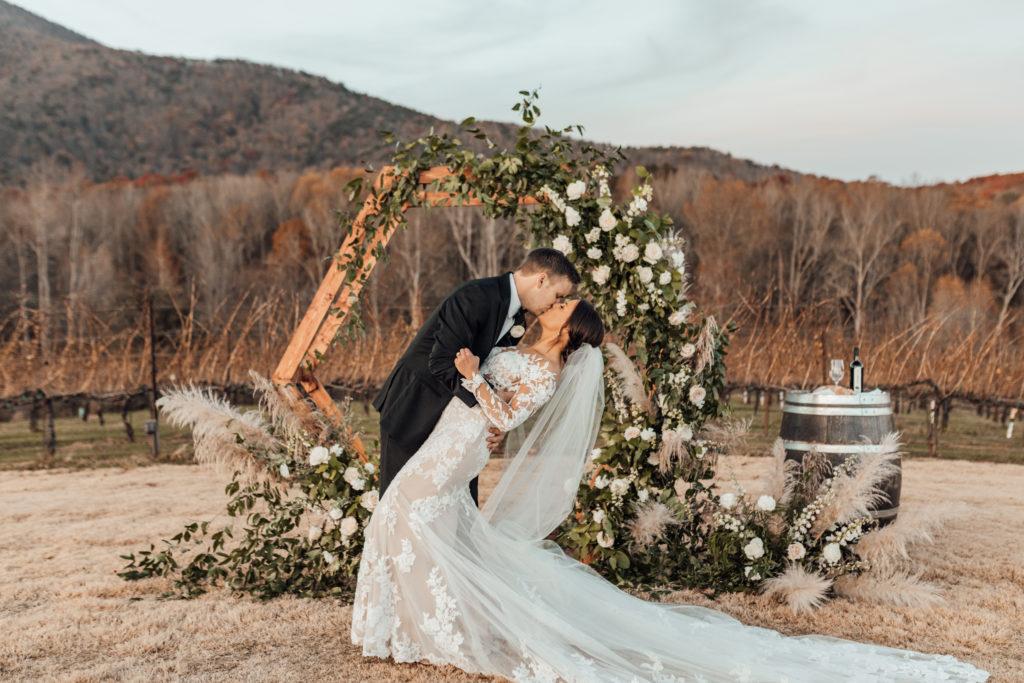 Ceremony at Yonah Mountain Vineyard