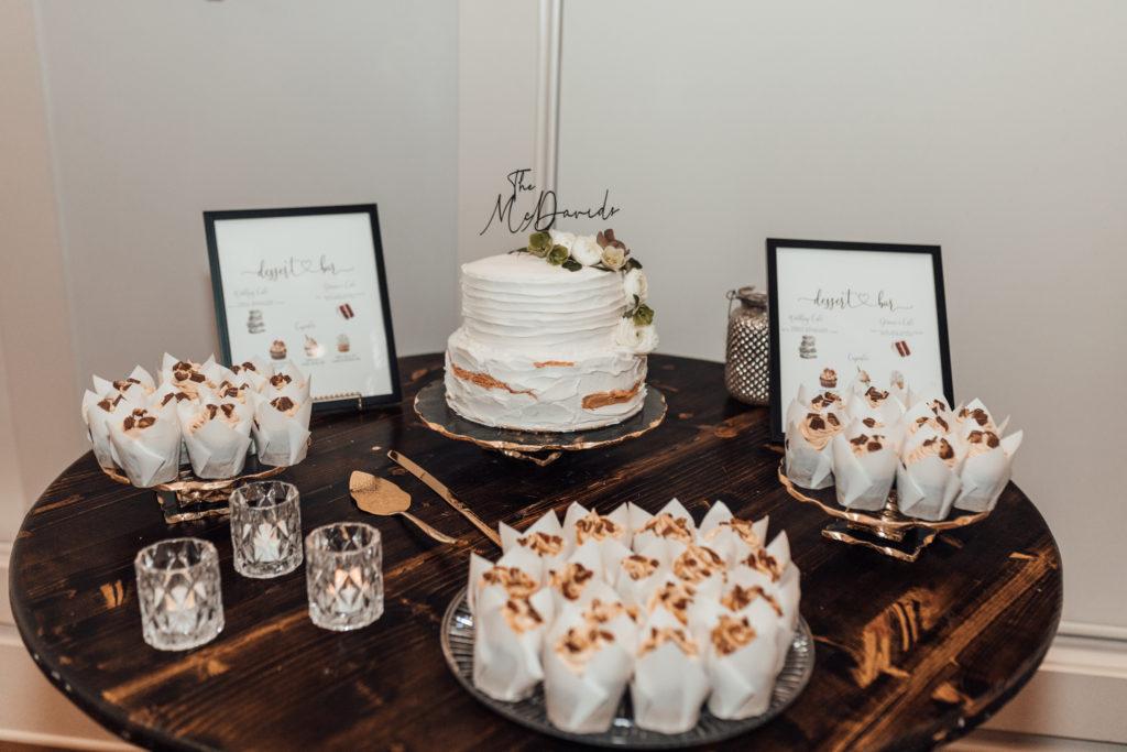 Wedding Cake at Yonah Mountain Vineyard