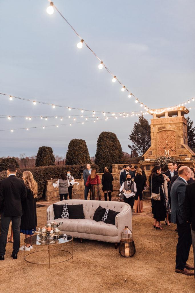 Cocktail Hour at Yonah Mountain Vineyard