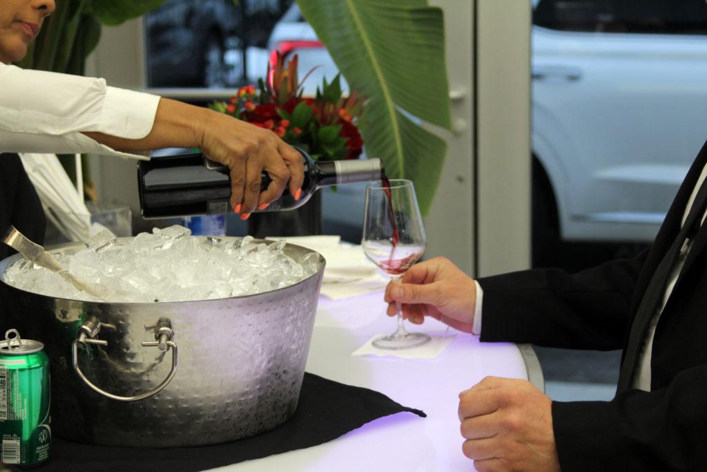 Bar at Jim Ellis Cadillac Grand Opening Event