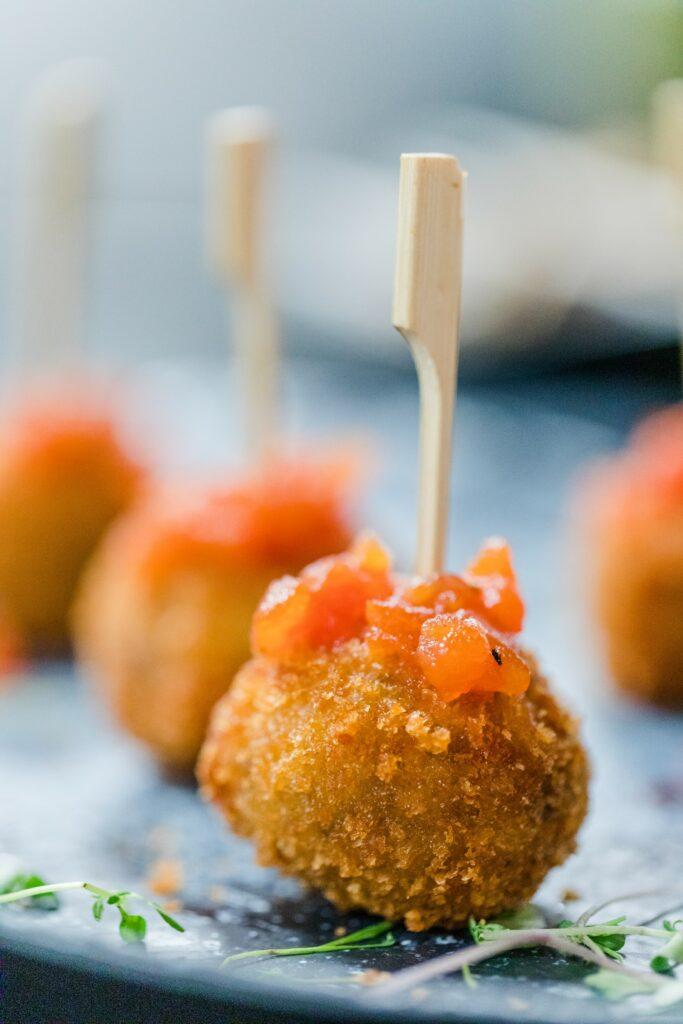 Paella arancini