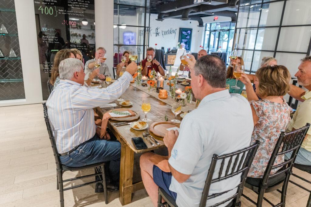 guests at chef's table experience