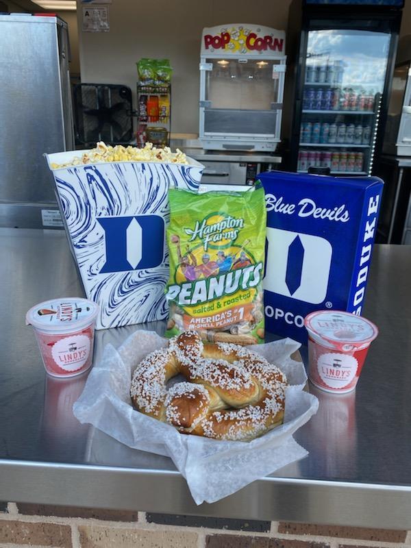 snacks at duke university stadium
