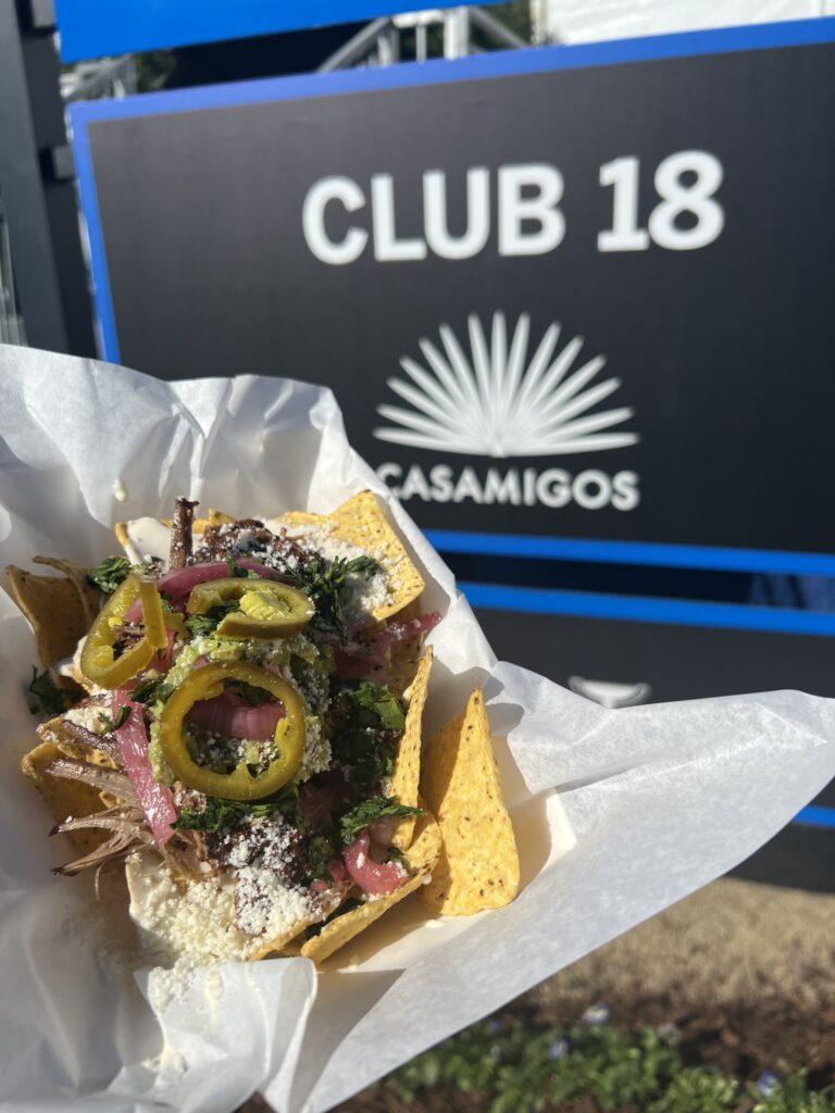 Nachos at The American Express at PGA West