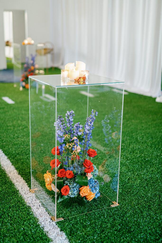 acrylic floral case