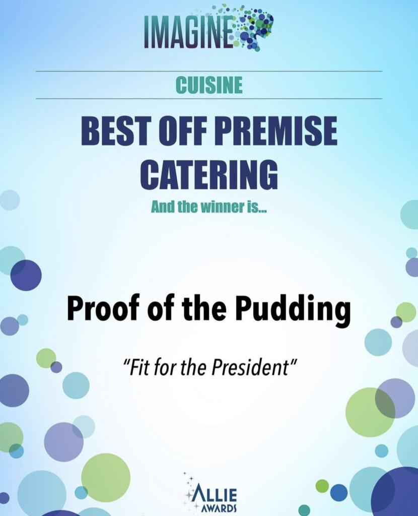 Allie Award - Best Off Premise Catering