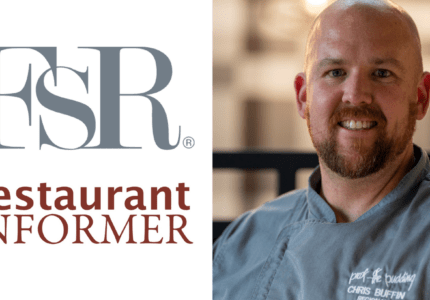 Chef Chris Buffin Press Feature