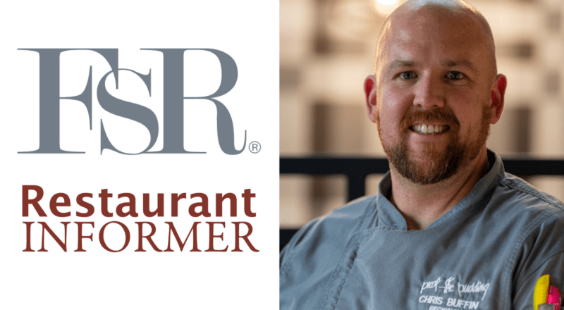 Chef Chris Buffin Press Feature