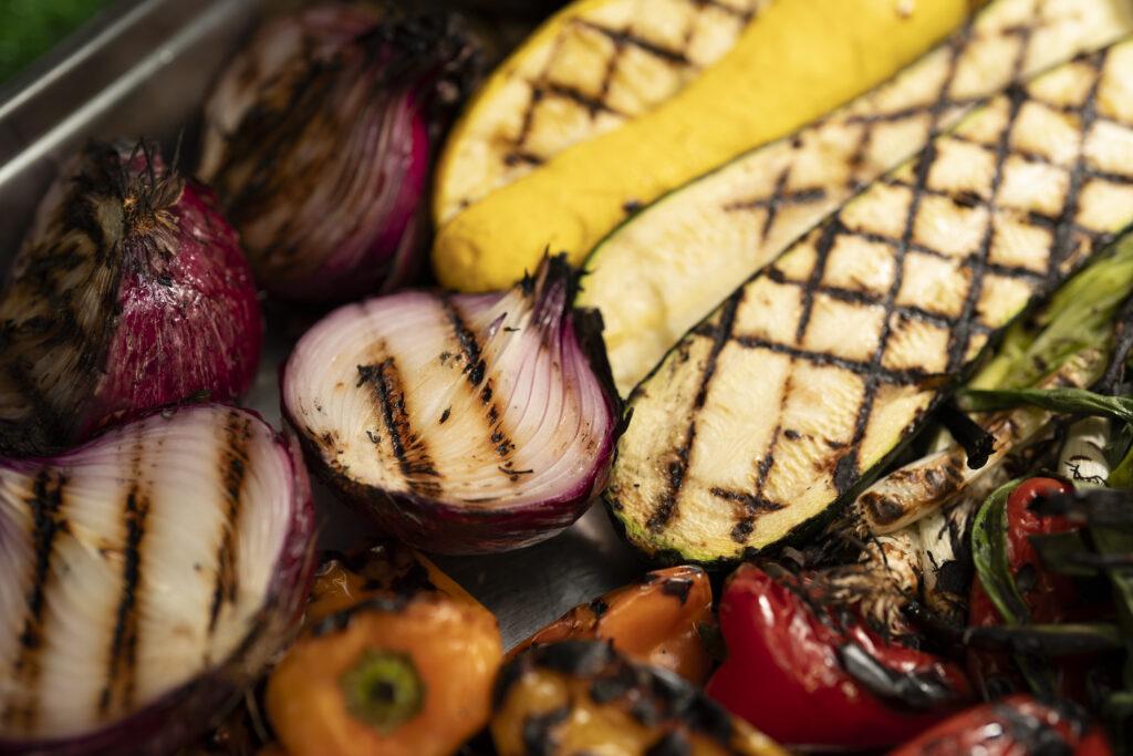 perfectly grilled vegetables