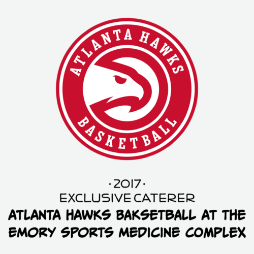 Proof of the Pudding Timeline: 2017 - Exclusive Caterer for Atlanta Hawks Basketball at the Emory Sports Medicine Complex