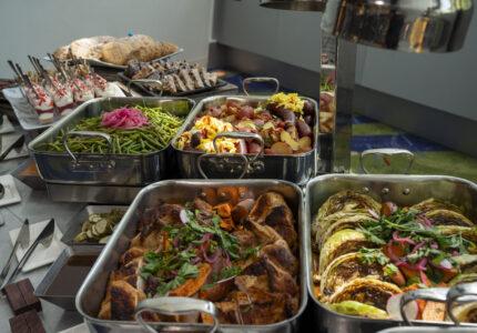 buffet catering at circut of the americas