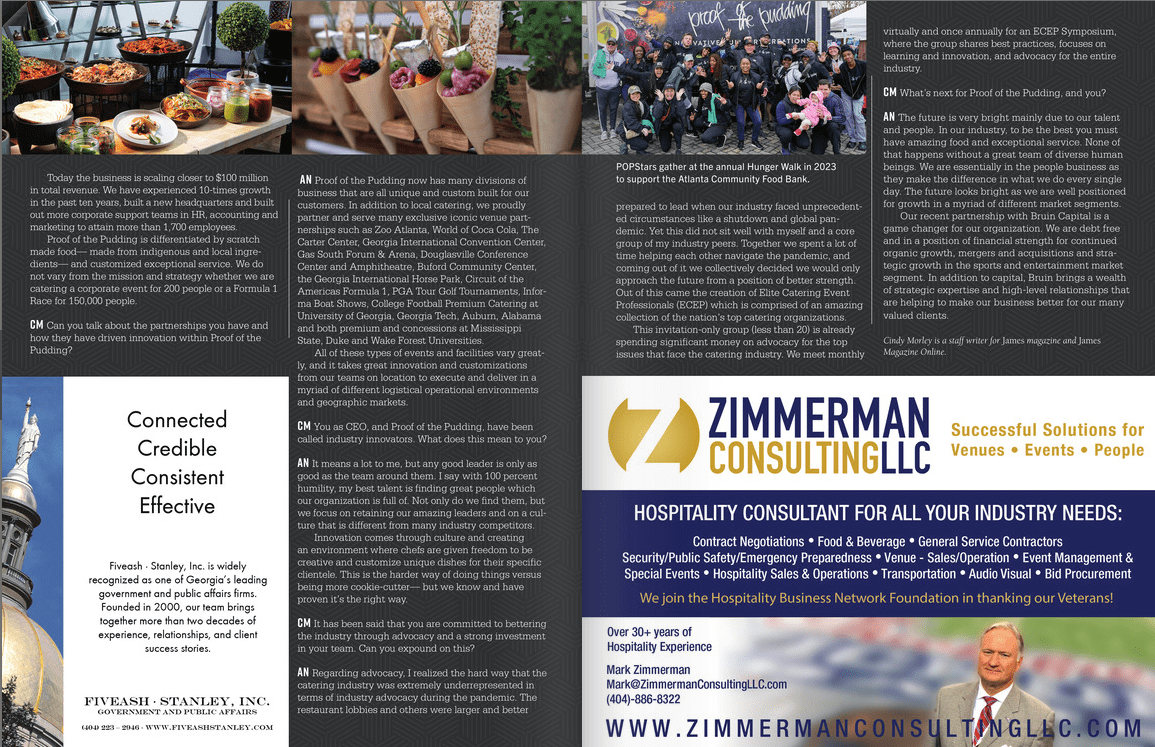 James Magazine Feature: CEO Spotlight on Adam Noyes | Proof of the Pudding