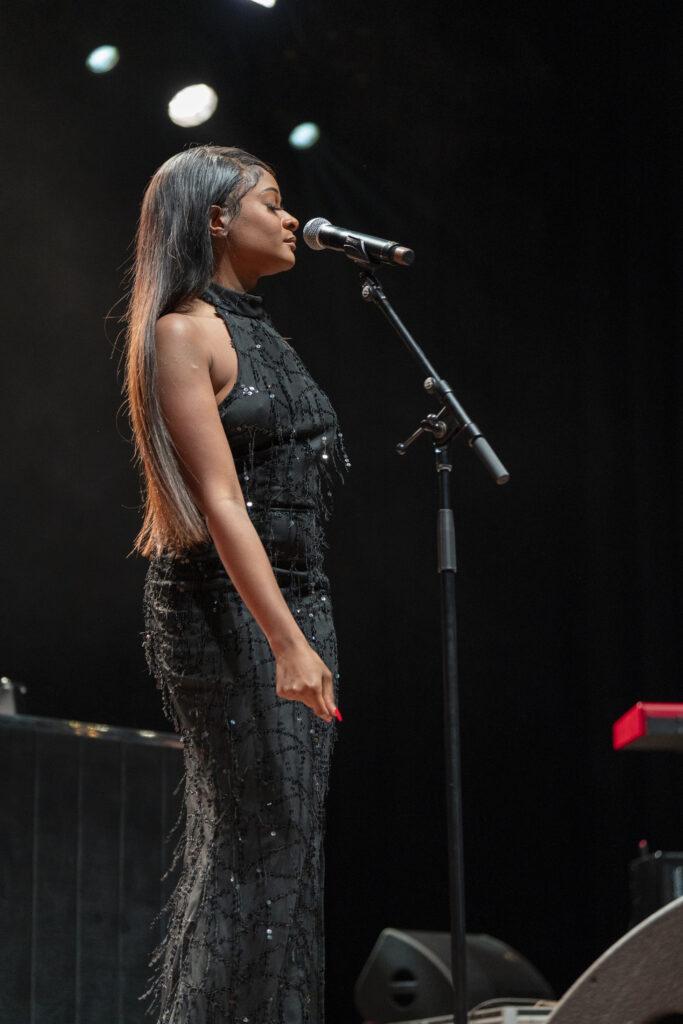 Singer at Google Holiday Party