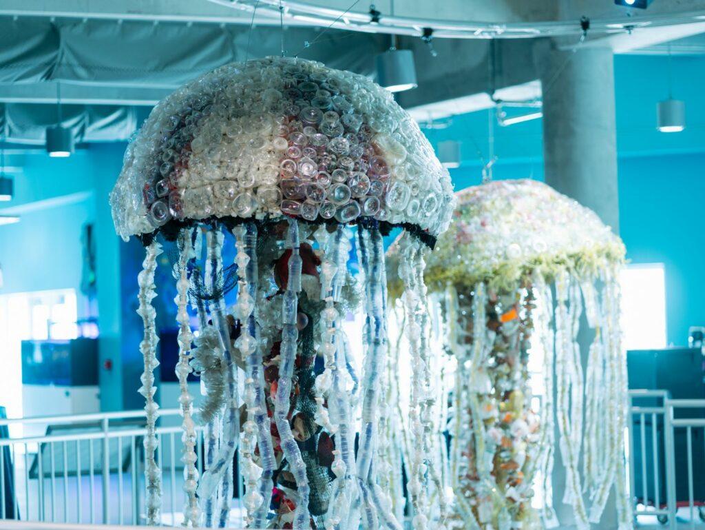 Beautiful jellyfish event decor