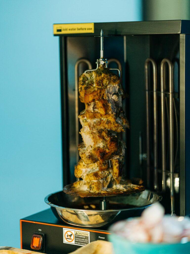 Chicken shawarma-style